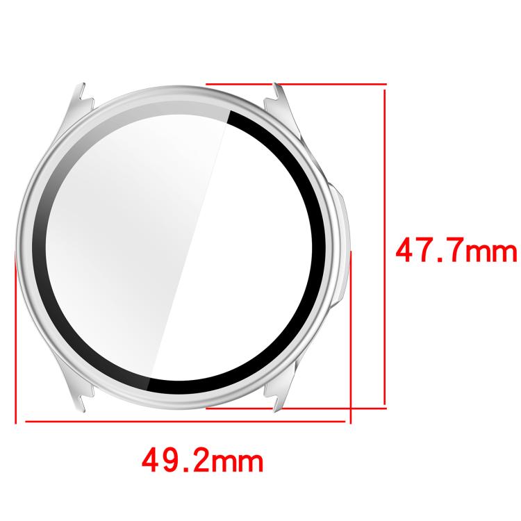 Tempered Film Integrated PC Watch Protective Case, For OPPO Watch S2