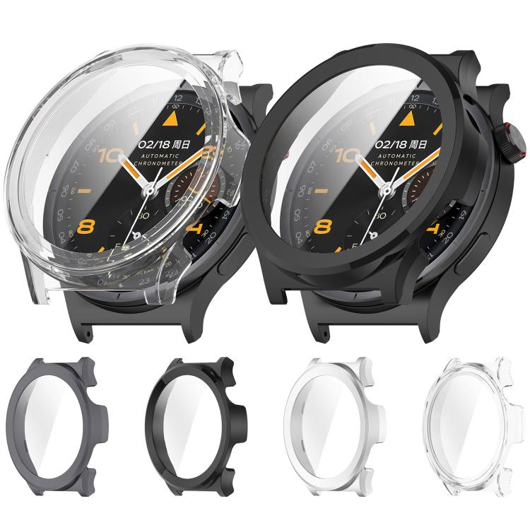 Tempered Film Integrated PC Watch Protective Case, For vivo Watch 6