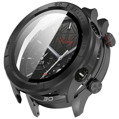 Tempered Film Integrated PC Watch Protective Case, For Honor Watch 6 Pro