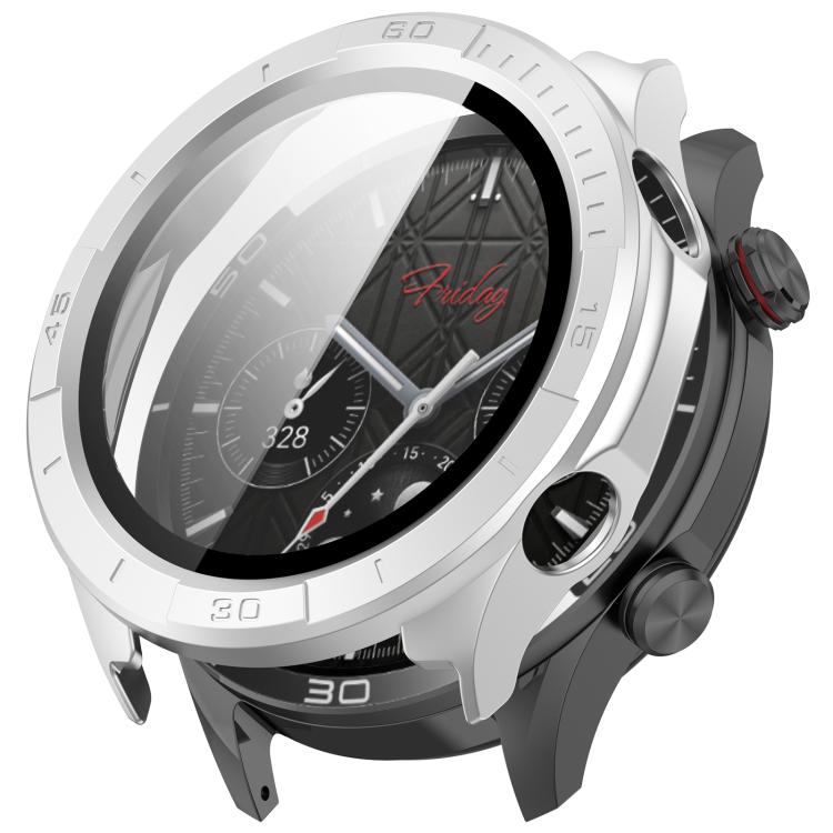 Tempered Film Integrated PC Watch Protective Case, For Honor Watch 6 Pro