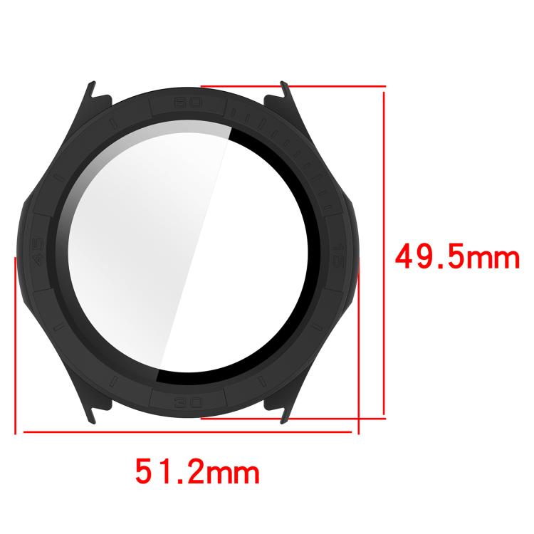 Tempered Film Integrated PC Watch Protective Case, For Honor Watch 6 Pro