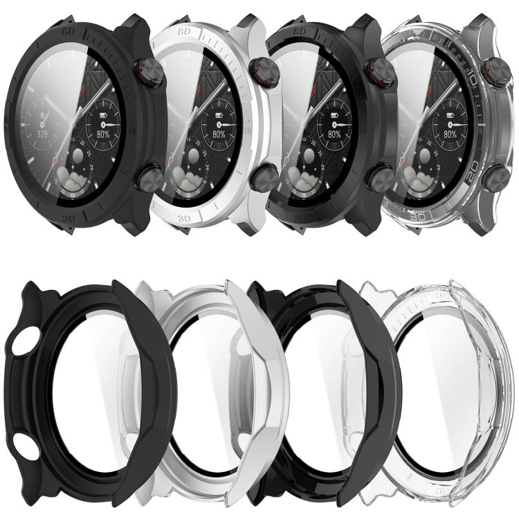 Tempered Film Integrated PC Watch Protective Case, For Honor Watch 6 Pro