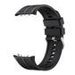 Vertical Striped Pin Buckle Solid Color Silicone Watch Band, For Huawei Watch D3