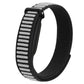 Wavy Two-Tone Nylon Hook and Loop Fastener Watch Band, For Google Fitbit Air