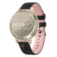 Two-Tone Embossed Silicone Watch Band, For Garmin Lily 2