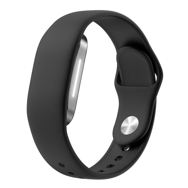 Reverse Buckle Solid Color Silicone Watch Band, For Hume Band 2.0