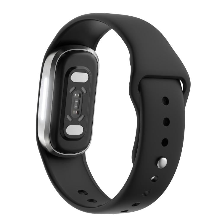 Reverse Buckle Solid Color Silicone Watch Band, For Hume Band 2.0