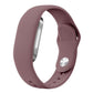 Reverse Buckle Solid Color Silicone Watch Band, For Hume Band 2.0