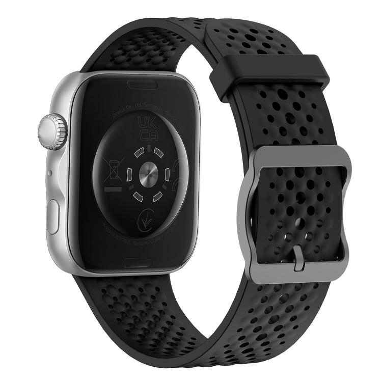 Honeycomb Mesh Pin Buckle Solid Color Silicone Watch Band, For Huawei Watch Fit 5 Pro / Fit 5 / Fit 4