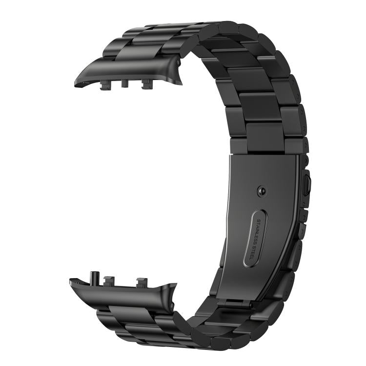 Three Beads Folding Clasp Stainless Steel Watch Band, For Huawei Watch D3