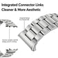 Three Beads Folding Clasp Stainless Steel Watch Band, For Huawei Watch D3