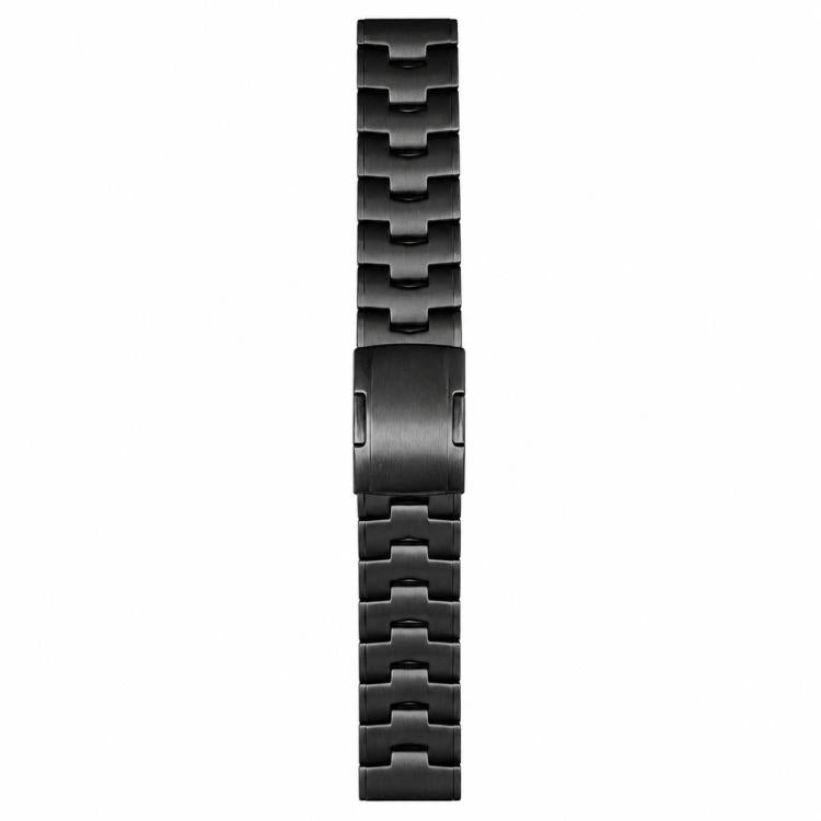 Oracle Design Push Button Folding Clasp Titanium Alloy Watch Band, 20mm, 22mm