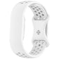 Flat Perforated Breathable Butterfly Buckle Silicone Watch Band, For Google Fitbit Air