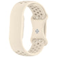 Flat Perforated Breathable Butterfly Buckle Silicone Watch Band, For Google Fitbit Air