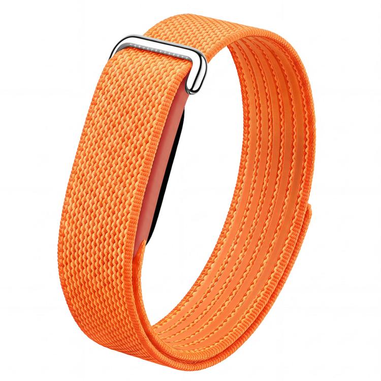 TPU Frame Integrated Nylon Hybrid Silicone Loop Watch Band, For Google Fitbit Air