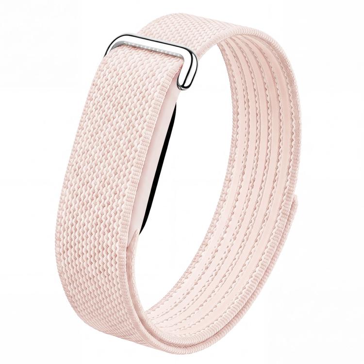 TPU Frame Integrated Nylon Hybrid Silicone Loop Watch Band, For Google Fitbit Air