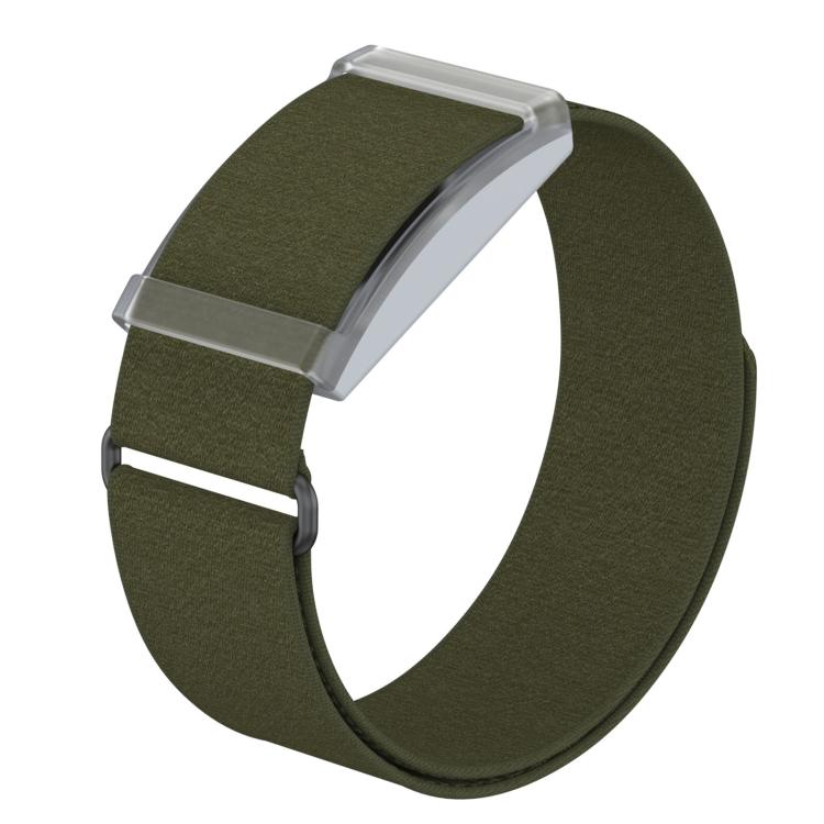 For COROS Heart Rate Monitor Nylon Hook and Loop Fastener Watch Band, S, L