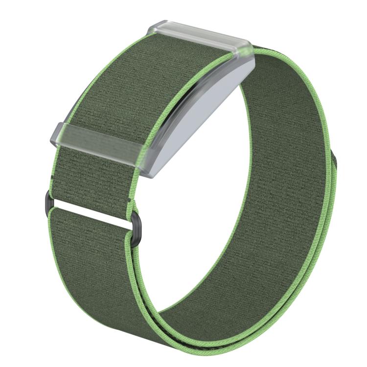 For COROS Heart Rate Monitor Nylon Hook and Loop Fastener Watch Band, S, L