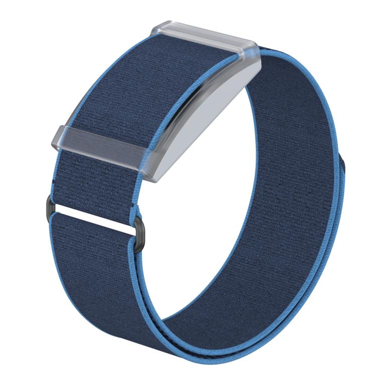 For COROS Heart Rate Monitor Nylon Hook and Loop Fastener Watch Band, S, L