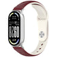 Laser Engraved Star Two Tone Reverse Buckle Silicone Watch Band, For Xiaomi Smart Band 11 / 10 / 9 / 8