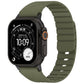 Solid Color Magnetic Silicone Watch Band, For Apple Watch 46mm / 49mm / 45mm / 44mm, For Apple Watch 42mm / 41mm / 40mm / 38mm