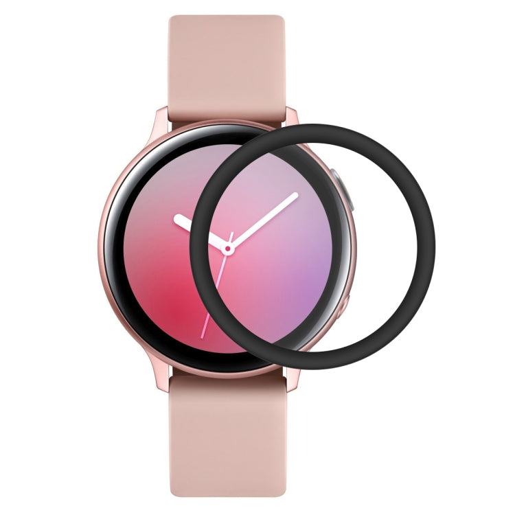 ENKAY Hat-prince 3D Full Screen Soft TPU Edge + Soft Glass HD Screen Protector Film, For Galaxy Watch Active 2 40mm, For Galaxy Watch Active 2 44mm