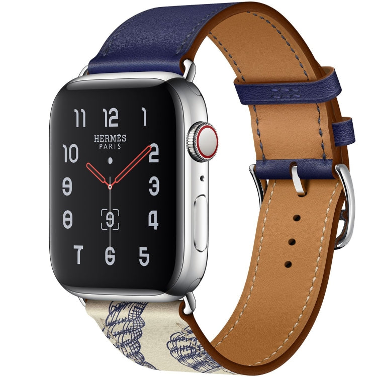 For Apple Watch 3 / 2 / 1 Generation 42mm Universal Silk Screen Psingle-ring Watchband