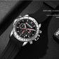 OCHSTIN 6125A Multi Function Chronograph Men  Sports Silicone Quartz Waterproof Men  Watch