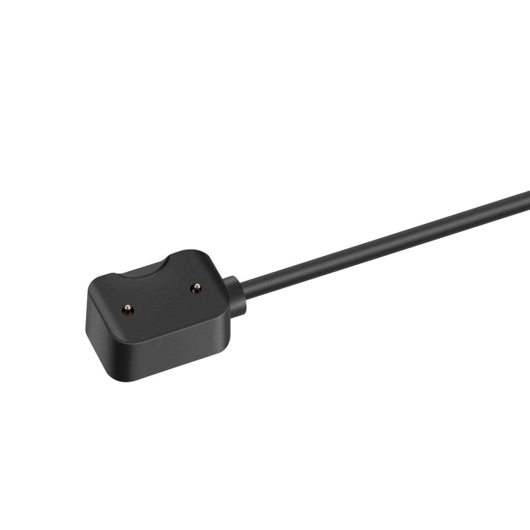 Black magnetic dock charger with two pin contacts on charging cable