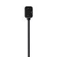 Black pin dock charger end for magnetic charging cable
