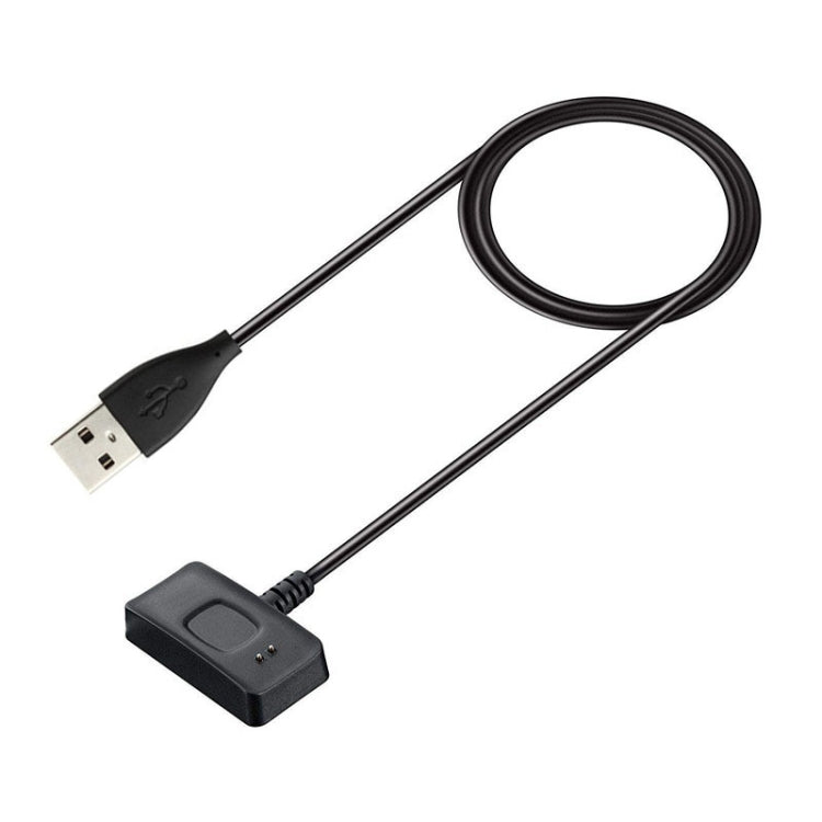 Magnetic smartwatch charging cable with USB connector and charging plug