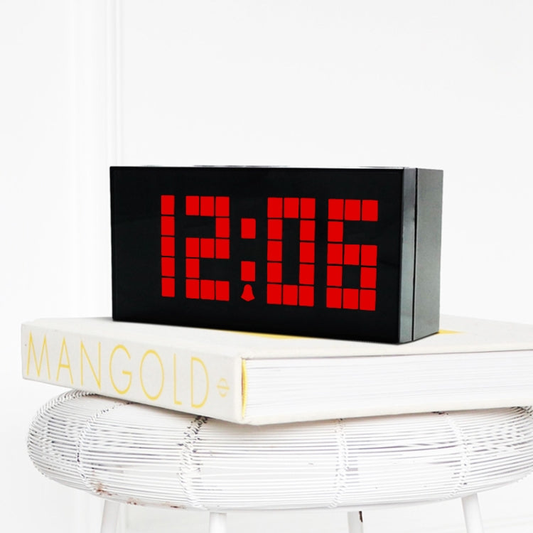 Digital Electronic Alarm Clock Creative LED Desk Clock US Plug, 4 Digits 5 Segments, 4 Digits 7 Segments, 6 Digits 5 Segments