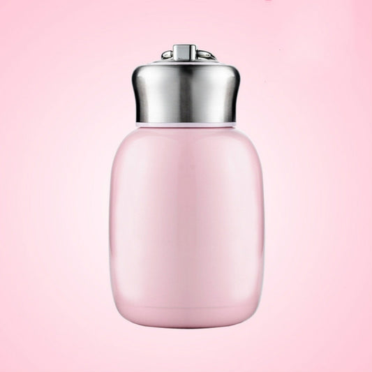 Mini Cute Coffee Vacuum Flasks Thermos Stainless Steel Cup Travel Drink Water Bottle Thermoses Mugs, 200ML, 280ML