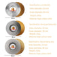 Woodworking Sanding Thorn Disk Angle Grinder Thorn Disk Plastic Grinding Disk Polishing Disk, Flat, Bevel, Arc