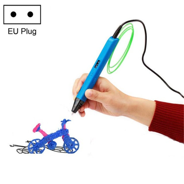RP800A Childrens Educational Toys 3D Printing Pen, AU Plug, US Plug, UK Plug, EU Plug