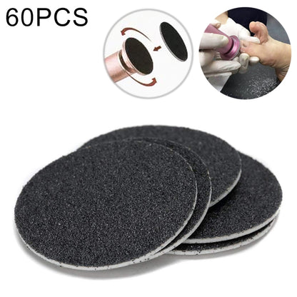 Replacement sanding disks, dark gray round pads (60 pcs)