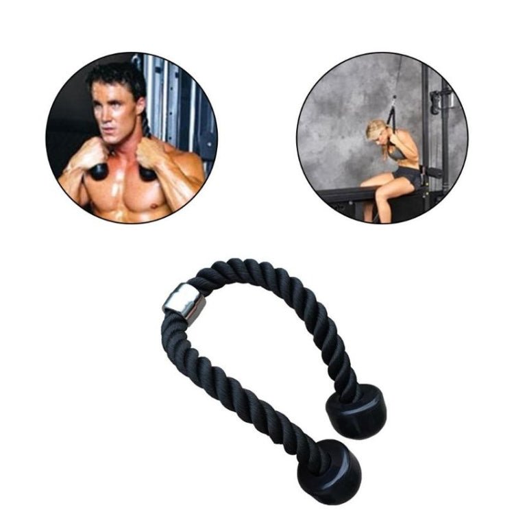 Nylon Biceps Fitness Pull Rope, Length: 68cm, Nylon Biceps Fitness Pull Rope