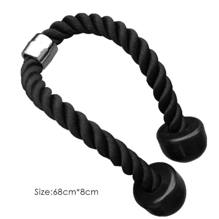 Nylon Biceps Fitness Pull Rope, Length: 68cm, Nylon Biceps Fitness Pull Rope