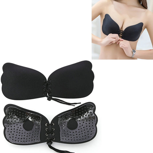 Pull Rope Wing Invisible Underwear Without Steel Ring Pull Rope Silicone Invisible Nubra, A, B, C, D