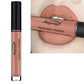 Liquid matte lipstick with rose nude tube and black cap