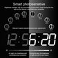 Creative LED Digital Wall Clock Multi-function WIFI Clock, 6 Bit Hollow WIFI, 6 Bit Sealed Box WIFI