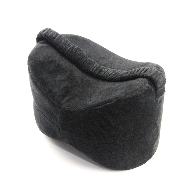 Charcoal gray U-shaped leg support pillow cushion