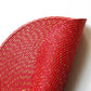 2 PCS PP Round Oval Woven Placemat, Diameter 36cm, Diameter 18cm