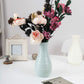 Modern Simple Plastic Flower Vase Creative Desktop Decoration Ornaments, 10.5 x 20 cm