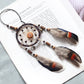 Retro Single Ring Feather Dream Catcher Hanging Window Decoration, MS0193