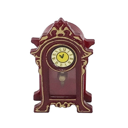 1:12 Mini House Toy Simulation Classical Retro Vintage Clock, Classical Vintage Clock