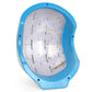 Blue and white laser therapy helmet inner plate with electrode points