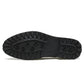 Black rubber outsole for brogue oxford shoe with rugged tread pattern