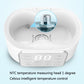 Double bottle warmer interior with heating chamber and front control panel