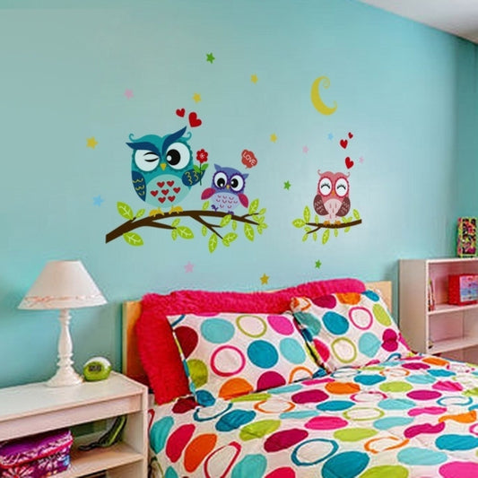2 PCS Children Room Kindergarten Bedroom Bedside Decoration Sticker, 64x43cm